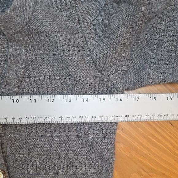 Y2K JUICY COTURE Gray Women's Cardigan with Button Detail SIZE SMALL - Picture 7 of 9